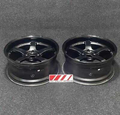 PAIR - Advan GT 19x9 +20 5x120 WHEELs RIMs BMW M3 E46 F80 E92 Rays Volk Bbs • $1600