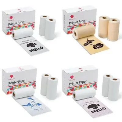 PAPERANG Adhesive Thermal Paper For Phomemo M02 Mini Bluetooth Pocket Printer • $8.59