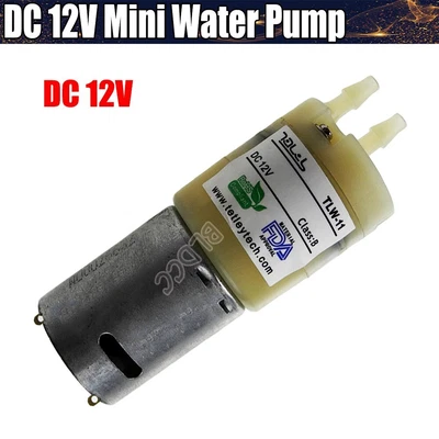 £6.99 • Buy DC 7V-15V Mini Water Pump DC 12V Outdoor Fishing Oxygen Pump DIY Solar Air Pump