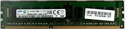 Samsung 4GB 1Rx4 PC3-12800R M393B5270DH0-CK0 DDR3 RDIMM - SERVER RAM • $6.20