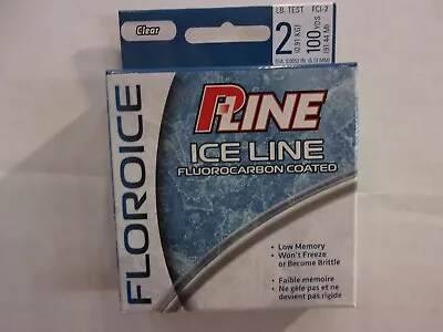 P-Line Floroice Fluorocarbon Ice Fishing Line Choose Your Lb Test!  NIP • $4.67