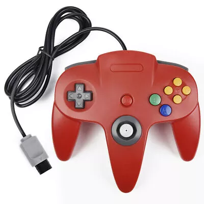 Classic N64 Controllers Wired Gamepad Joystick For Nintendo 64 N64 Video Game • $15.99