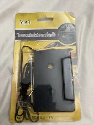 £3.49 • Buy CAR AUDIO TAPE CASSETTE ADAPTER IPHONE IPOD MP3 CD RADIO NANO 3.5mm JACK AUX