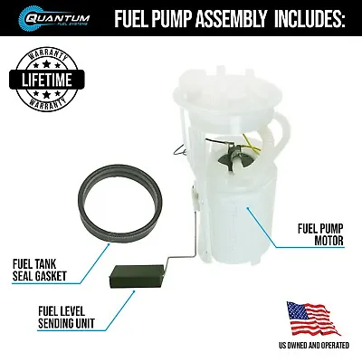 $79.98 • Buy QFS Direct Drop-In Fuel Pump Module Assembly For VW Golf Jetta 98-08 E8424M