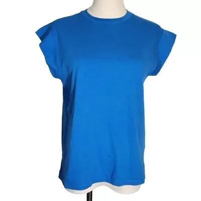 Everlane The Organic Cotton Muscle Tee In Brilliant Blue Women's Size XS • $14