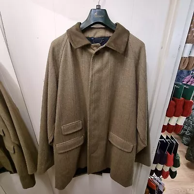 £195 • Buy Chrysilis Tweed Men's Covert Coat - Size 42  - Made In England
