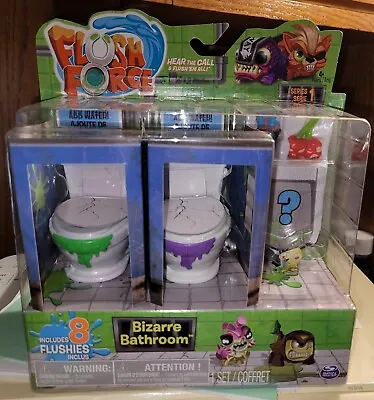 NEW Flush Force - Series 1 - Bizarre Bathroom 8-Pack Figures Green /  Purple  • $21.95