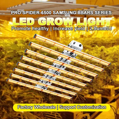 £425.99 • Buy SPIDER-6500W Full Spectrum LED Grow Light Hydroponic Commercial Greenhouse 6x6ft