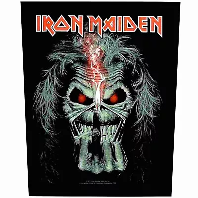 Iron Maiden Eddie Candle Finger Jacket Back Patch Official Heavy Metal  • $19.99