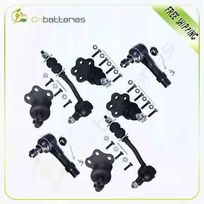 Fits 1997-1999 Dodge Dakota 2WD Front Suspension 8pc Ball Joint Tie Rod Sway Bar • $66.49