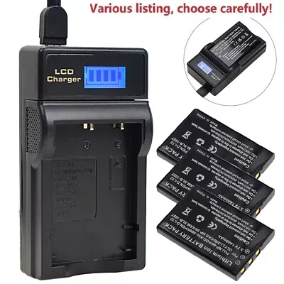 £7.80 • Buy Battery Or Slim Charger For Toshiba CAMILEO P10 P30 S10 S10 DUCATI EDITION X100