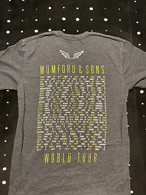 Mumford And Sons 2015 Tour T-shirt Size Small • $10