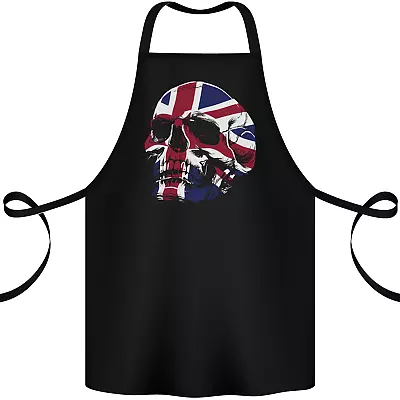 Union Jack Skull Cotton Apron 100% Organic • £12.99