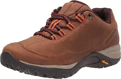 Merrell Women's Siren Traveller Tan Leather Track Hiking Trainer Shoe £69.99 NEW • £69.99