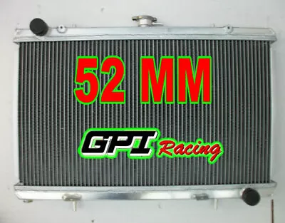 3 ROW Aluminum Radiator For Nissan Silvia S13 240SX SR20DET 1989-1994 93 92 MT • $153