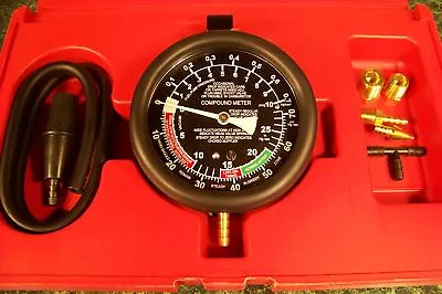 $15.22 • Buy FUEL PUMP And VACUUM TESTER NEW Car Truck With Case