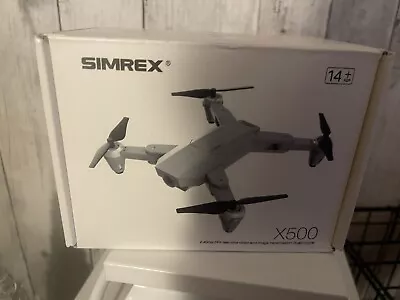 SIMREX X500 Mini Drone Optical Flow Positioning RC Quadcopter With 720P Black  • $28