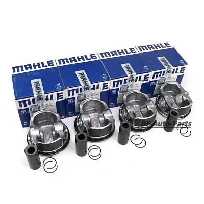 4X MAHLE Pistons & Rings STD Φ82.51mm Φ23mm For VW GLI GTI Audi A4 Q5 2.0 TFSI • $175