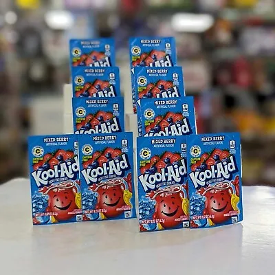 £10.99 • Buy Kool Aid Mixed Berry 0.22oz (6.2g) X 10 Sachets USA Import