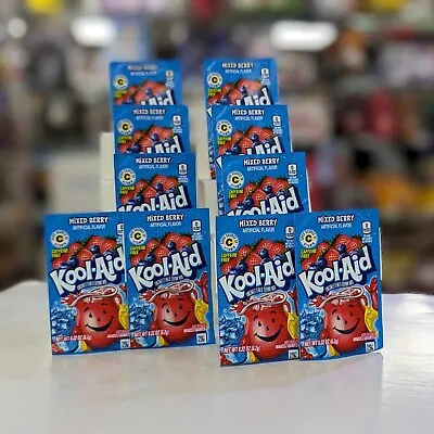 £10.99 • Buy Kool Aid Mixed Berry 0.22oz (6.2g) X 10 Sachets USA Import