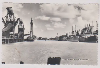 £3.99 • Buy Grimsby - The Royal Dock - Lincolnshire - Rp - Postcard