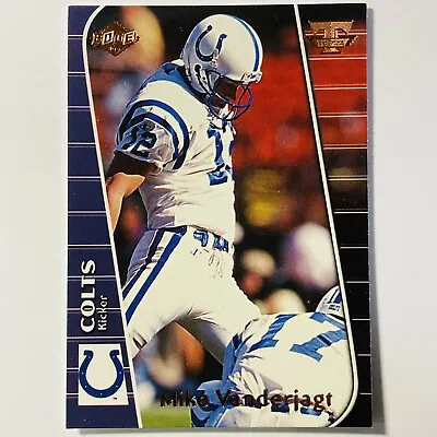 1999 Collectors Edge Triumph Mike Vanderjagt #T79 Indianapolis Colts Card Tc4 • $1.80