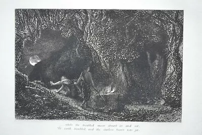 £299 • Buy The Sepulchre Samuel Palmer Original Etching Virgil's Eclogues 1880-3