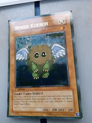 Winged Kuriboh TLM-EN005 1st Edition Ultra Rare Yugioh Card • £3