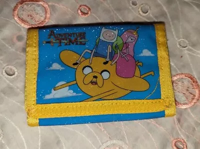 Adventure Time Glitter Wallet W/ Card Pocket • £15