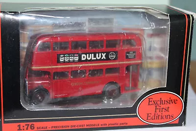 EFE 1:76 AEC RT BUS - LONDON TRANSPORT - DULUX ADS Rt.177 - Wrong Box • £3.49