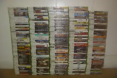 $9.95 • Buy Microsoft Xbox 360 Games! You Choose From Large Selection! With Cases!
