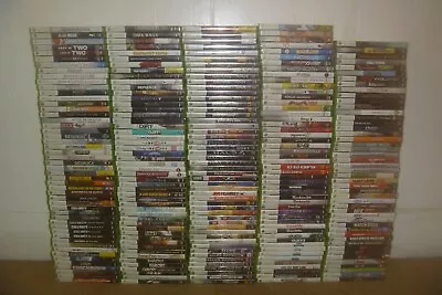 Microsoft Xbox 360 Games! You Choose From Large Selection! With Cases! • $3.95