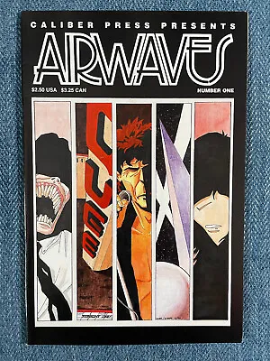 Airwaves #1 Caliber Press Comics Presents 1991 VF/NM Michael Lark • $4.50