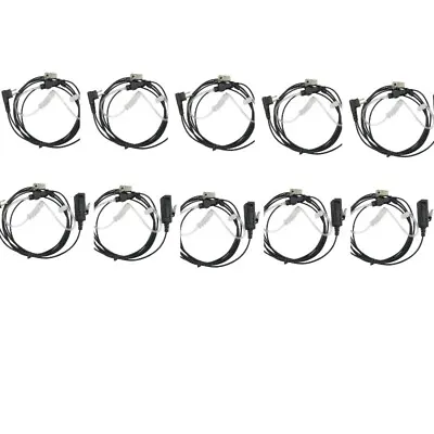 Lot 10  2-Wire Clear Coil Earphone For CLS1110 CLS1410 CLS1413 CLS1450 Radio • $105