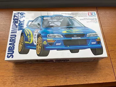 Tamiya 24218+2500 Subaru Impreza WRC 99 Rally Car Model Kit 1:24 • £23