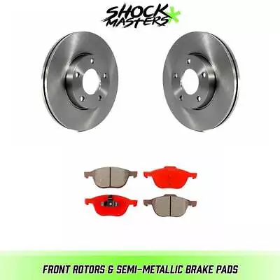 Front Rotors & Semi-Metallic Brake Pads For 2004-2012 Mazda 3 • $101.71