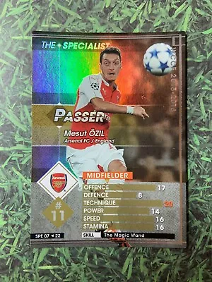 Panini WCCF 2015-16 Mesut Ozil Arsenal FC Refractor Soccer Card • $2.30