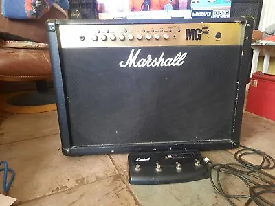 £10 • Buy Marshall MG100FX With Foot Pedal.