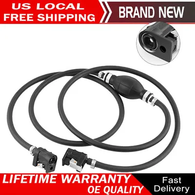 5/16  Marine Outboard Boat Motor Fuel / Gas Hose Line Assembly With Primer Bulb • $18.29