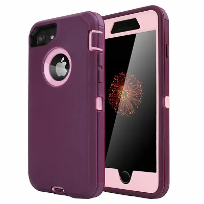 For IPhone 8 7 6s Plus SE 2020/2022 Case Heavy Duty Shockproof Rugged Hard Cover • $11.99