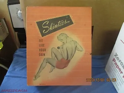 Vintage Skintees Lingerie Box 5os 6os Bra Panties • $34.24