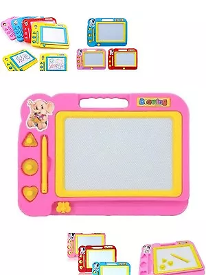 £4.99 • Buy MAGNETIC WRITING BOARD PAINTING DRAWING GRAFFITI BOARD KID PRESCHOOL | 14 X11 In
