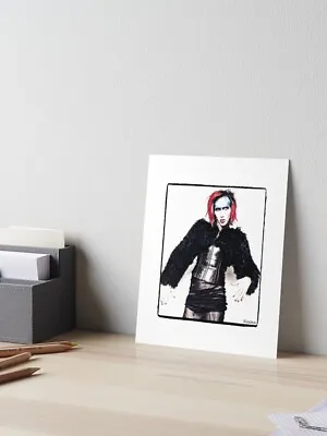 Marilyn Manson Art Print By Hey Citizen Images - Limited Edition • $14.92