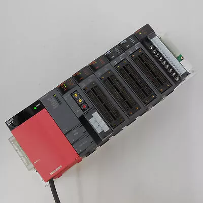 Mitsubishi Melsec Q06HCPU QJ61BT11N QD75P4 QD75M4 Q68ADV PLC • £844.21