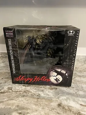 Mcfarlane Toys SLEEPY HOLLOW~ THE HEADLESS HORSEMAN 3 Piece Deluxe Box Set 1999 • $135