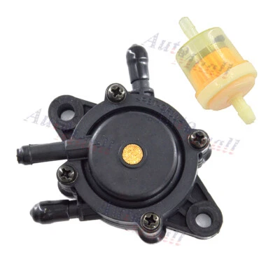 $8.87 • Buy Fuel Pump & Fuel Filter For Briggs & Stratton 406777 407577 407677 407777 Engine