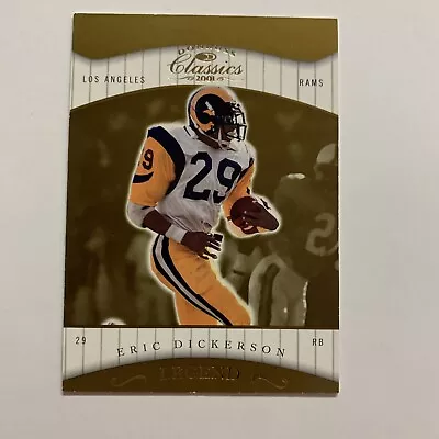 Eric Dickerson 2001 Donruss Classics Card#174 277/1425 Los Angeles Rams HOF • $0.99