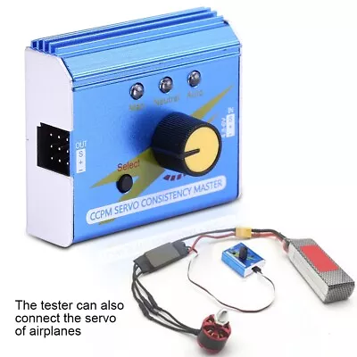 £6.65 • Buy CCPM Servo Consistency Master Motor Tester ESC Checker For RC Plane Car Boat