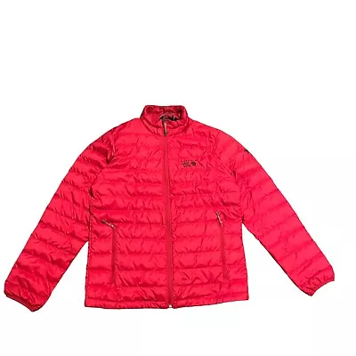 Mountain Hardwear Down Puffer Jacket Men’s M Red Full Zip • $29.95