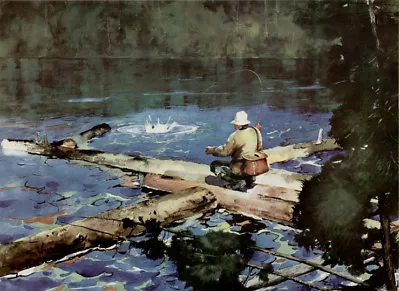 ROY MARTELL MASON - VIRGIN WATERS - 13x19 Sporting Art Print Fly Fishing Trout • $14.99